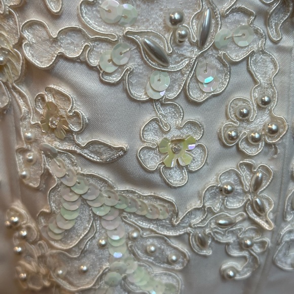 Vintage Designer Wedding Dress - Picture 7 of 14